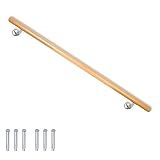 Buche Holz Handlauf Treppengeländer Geländer für Treppe Wandhandlauf...