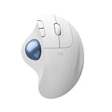 Logitech ERGO M575S kabellose Trackball-Maus, kabellose ergonomische Maus...