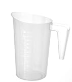 HENDI Messbecher, mit Skalierung, Stapelbar, Bruchsicher, 1,0L,...
