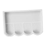 Hoement Robuste Kunststoff Zaunform für DIY Gartenzäune und Bordsteine...