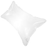 NUOBESTY Transparentes Aufblasbares PVC Kissen 30X50cm Verstellbares...