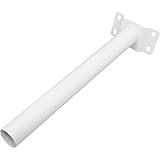 Gogogmee Solar Lichtmast Halterung aus Stahl Integrierter Solarleuchten Arm...