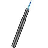 Juspota Abschließbar Feuerzeug Jetflame, 19cm Sturmfeuerzeug, Gas...