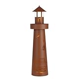 Hoberg LED Pflanzsäule im Leuchtturm Design & maritimer Stanzung in...