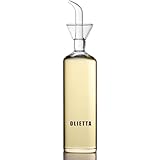 Olietta Tropf- und auslaufsichere Ölflasche aus Glas - 500 ml Ölflasche...