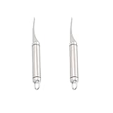 HFMYGS 2 Stück Grapefruitmesser, Gebogenes Grapefruitmesser aus Edelstahl...