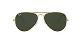 Ray-Ban Unisex Rb 3025 Sonnenbrille, Gold (Gestell: Gold Glas: Grau/Grün...