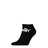 PUMA Unisex 935315 Sneaker-Socken, einfarbig, 4 Stück, Schwarz, 43