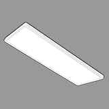 BRILONER - LED Deckenlampe mit indirektem Licht, flach, neutralweiße...