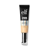 e.l.f. Camo CC Cream, Farbkorrigierende Foundation Mit Mittlerer Bis Voller...