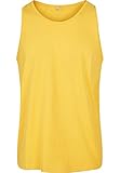 Build Your Brand Herren Tanktop Basic Tank, Farbe Taxi Yellow, Größe 3XL