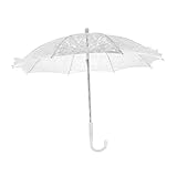 NOLITOY Eleganter Regenschirm für Hochzeits und Bühnenaufführungs...
