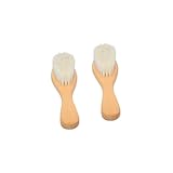 BESPORTBLE 2 Stück Haarbürste mit Holzgriff Weiche Bürste und Kamm zum...