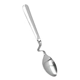 Metaltex 258302 Honiglöffel aus Edelstahl, 15,5 cm, Silber