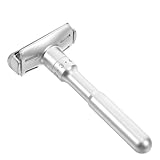 DECOMELODY Manueller Sicherheitsrasierer aus Zinklegierung mit...