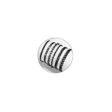 Herren Armband Edelstahl Armbänder Panzerkette - 6 Stücke...