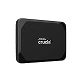 Crucial X9 1TB Externe SSD Festplatte, bis zu 1050MB/s, kompatibel mit PC,...