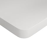 BONTEC Tischplatte 120x60 cm, 25 mm Dick Holz, DIY Bürotischplatte,...