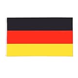 GUAHKUN Deutschland Flagge 90x150 cm 60x90 cm Wetterfeste Fahne Mit...