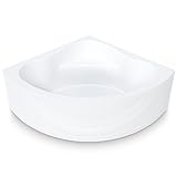 AQUADE Acryl Eckbadewanne 140x140 Modell: Kassel - Weiß Badewanne...