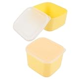 FUNNETOYU 2 Stück Käse Scheiben Aufbewahrungsbox Teiliges für...