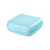 Engelland 1 x Lunchbox, Farbe: Türkis, Kunststoff, BPA-frei, Vesperdose,...