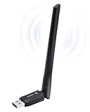 WLAN Stick, 650Mbit/s WLAN Stick Für PC, Dual Band WiFi Adapter, WLAN...