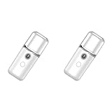 2PCS Tragbare Gesicht Misters Nano Gesichts Nebel Sprayer Wasser SPA...
