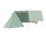 ETZRYSYB Zelt, Camping, silberbeschichtet, großes Zelt, Sonnenschutz,...