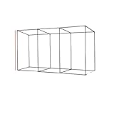 Gewächshaus - Begehbarer Tomatengewächshaus - 300x100x170 cm...