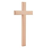 nbeads Holz Wandkreuz, 31x15cm Handgemachtes Holz Hängendes Kreuz...