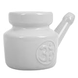 FRCOLOR Keramik Nasenspülkanne für Nasenreinigung Sanft und Nasenspülung...