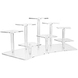 ERINGOGO Mehrstufiger Acryl Präsentationsständer für Schmuck und Figuren...