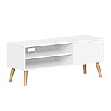 VASAGLE TV-Schrank, Lowboard, Fernsehschrank für Fernseher bis zu 55 Zoll,...