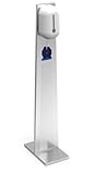 Lioninox Desinfektionssäule aus Edelstahl für hydroalkoholisches Gel, 212...