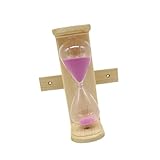 JISADER Sauna Sanduhr Aus Holz, Stabiler Timer, 15 Minuten, Drehbar, für...
