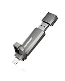 Vansuny USB-C Stick 256GB mit bis zu 1000 MB/s Externe SSD 256GB Dual...