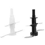 KICHOUSE Fleischwolf Schneidklingen 2 Stück S Förmige Edelstahlmesser...