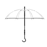 Transparenter Kinder-Regenschirm mit integriertem Wasserspiel für den...