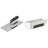 Bundle aus wolfcraft Glättekelle - 4043000 + wolfcraft Spachtelkasten -...