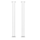 PinDaito 2er-Set Höhenverstellbare Tischbeine (72–135 cm) – Robuste...