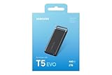 Samsung T5 EVO Portable SSD 2TB USB 3.2 Gen 1 Externes Solid State Drive...