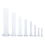 ZYKEJJDDAK Messzylinder-Set, 10–2000 ml, Messzylinder, 2-seitige...