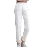 Fleece-gefütterte Leggings für Damen, Fleece-gefütterte Strumpfhose, eng...
