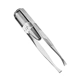 Eyebrow Pinzette - LED LEGED Edelstahl Haar Plucker | Precision Beauty...
