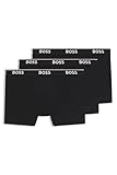 BOSS Herren Brief 3p Co/EL Boxershorts, New - Black001, L EU