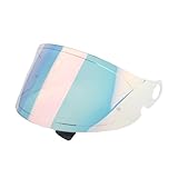 KWTN Motorrad Helmvisier Passend for SHOEI Glamster Helm...