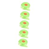 TOPPERFUN 5 Rollen fluoreszierendes Markierungsband Wasserdichtes Klebeband...