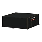 HEIMUNI Abdeckung für Gartenmöbel 180x90x80cm Wasserdicht Abdeckplane...