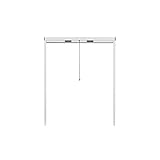APANA - Fliegengitter Rollo für Fenster bis 190 cm x 200 cm - ausziehbarer...